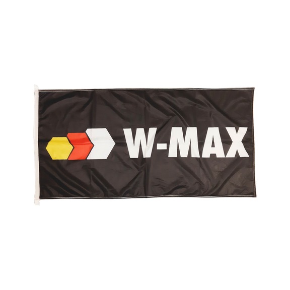 Flag and banner - FLAG-BANR-(W-MAX)-BLACK-120X60CM