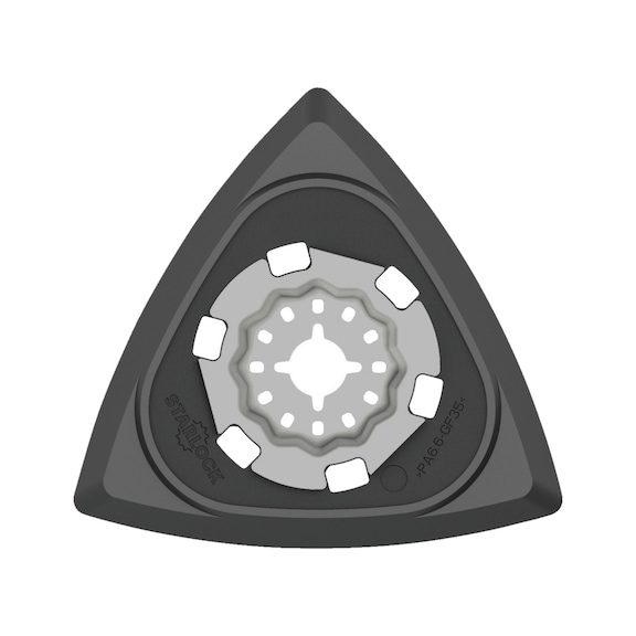 Feuille abrasive triangulaire Starlock - PATIN TRIANGULAIRE STARLOCK