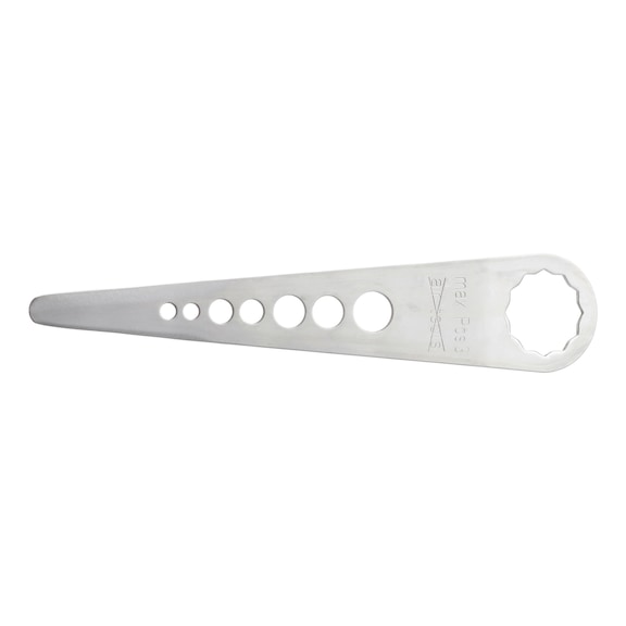 Knife blade, straight, long - CUTKNFE-WNDWREP-SR-L110MM