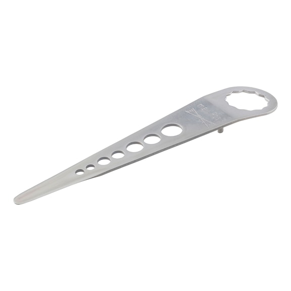 Knife blade, straight, long - CUTKNFE-WNDWREP-SR-L110MM