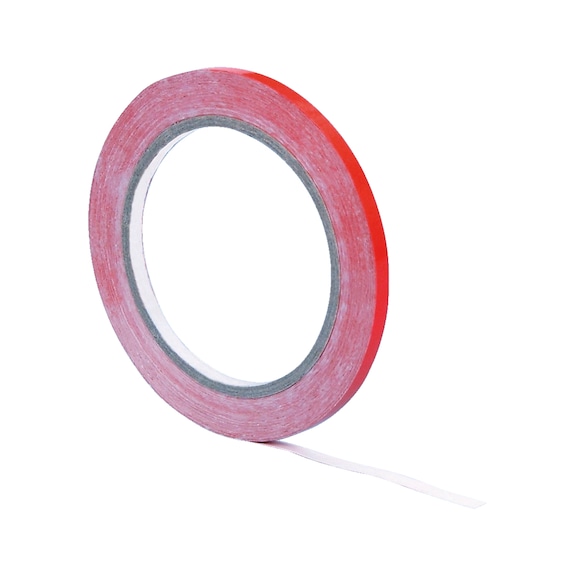 Adhesive boundary tape - MASKTPE-HEATRES-RED-W6MM