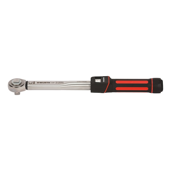 1/2 inch torque wrench With push-through square drive and fine-toothed ratchet head - 1