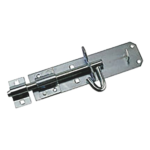 Gate bolt shed and fencing - LATCH-ST-(ZN)-130X50MM