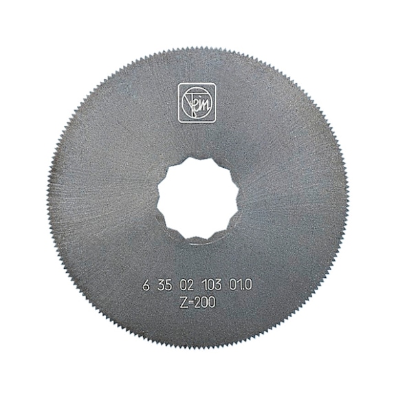 HSS saw blade For plastics, GFRP, wood, putty, non-ferrous metals and sheet metal up to approx. 1 mm - AY-SAWBLDE-MULTICTR-CTL-BDYWRK-HSS-D80MM
