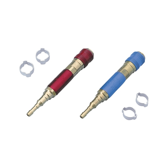 Raccords rapides femelles cannelées douille mixte anti-retours