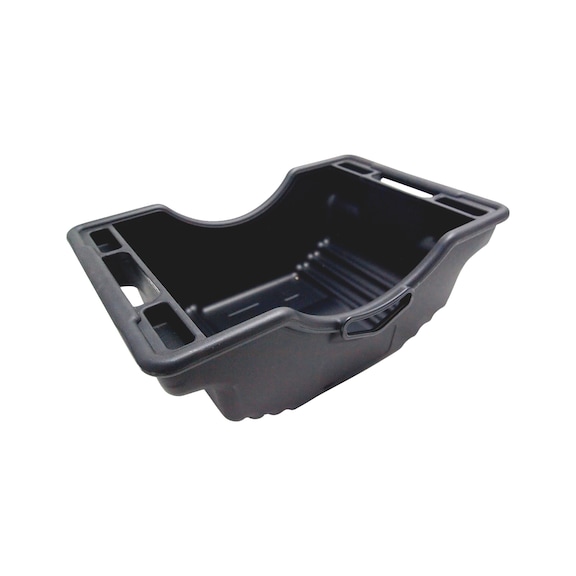 Draining tray for truck axle oil - 1