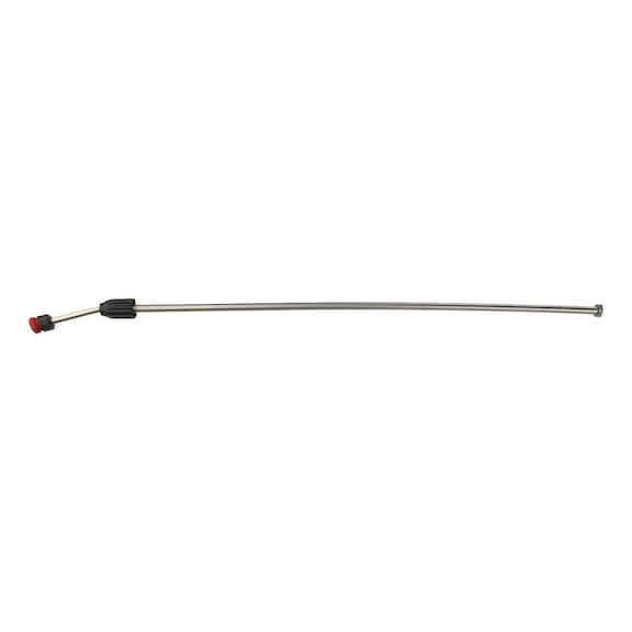 Telescopic lance, stainless steel 1 to 2 m