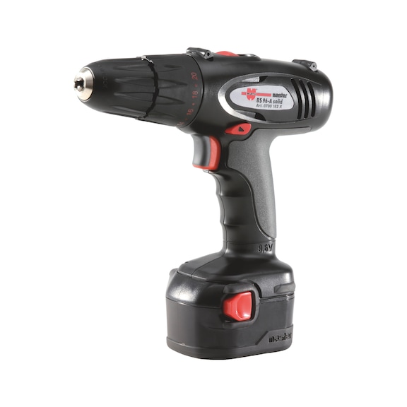 Cordless drill screwdriver BS 96-A solid - DRLDRIV-CORDL-(BS96-A SOLID)-NICD-2X2AH