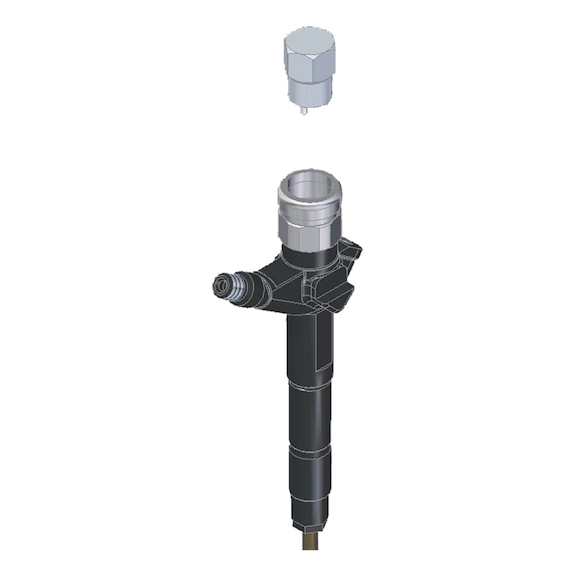 Injektor Anschluss-Adapter-Set für Auszieher Denso, Siemens, Bosch 8-teilig - 4