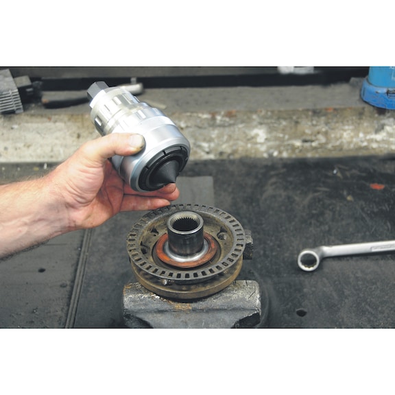 Wheel bearing inner ring puller set 12 pieces - 4