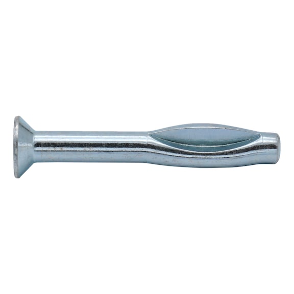 Concrete nail steel zinc plated countersunk - 1