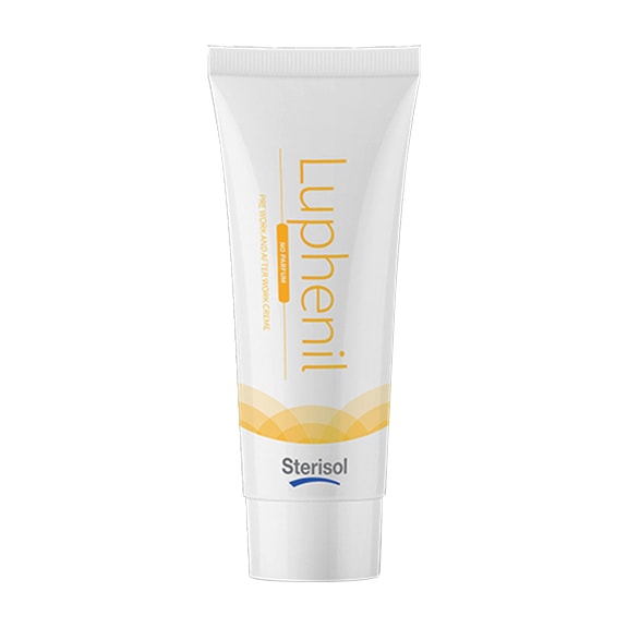 Skin protection cream Sterisol Luphenil 