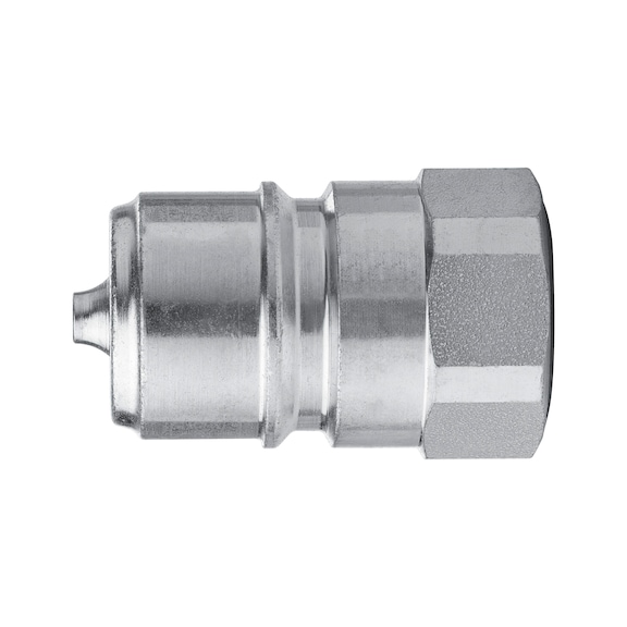 CEJN 525 Hydraulics socket connector, female thread with a pressure release valve