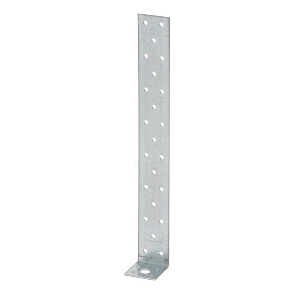 Flat steel concrete anchor L-profile