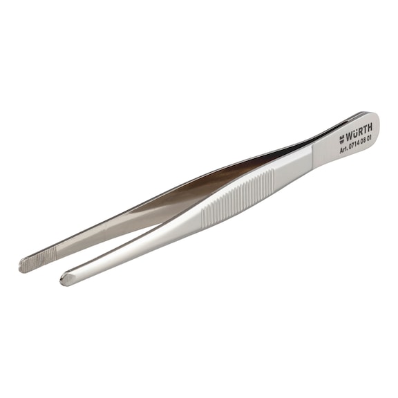 Mounting tweezers X-cut, rounded tips - 5