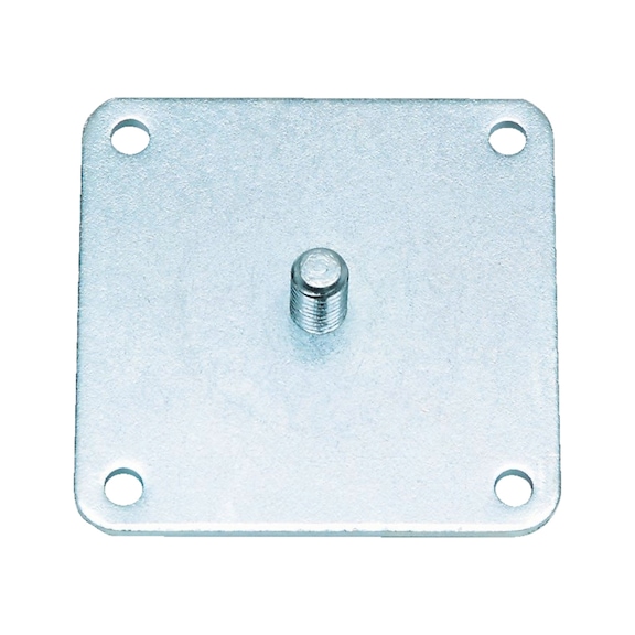 Mounting plate for furniture leg, type A - 1
