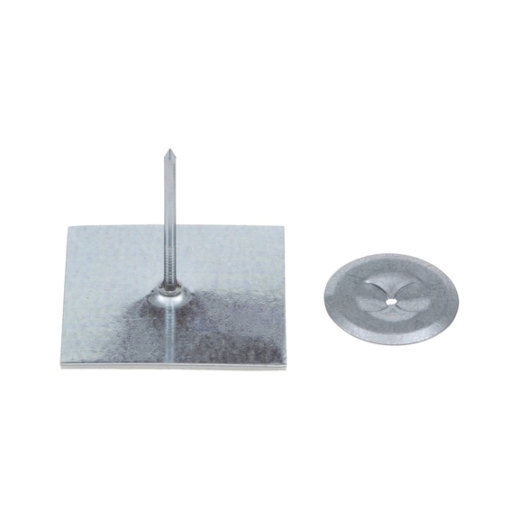 Mounting pin, self-adhesive - 1