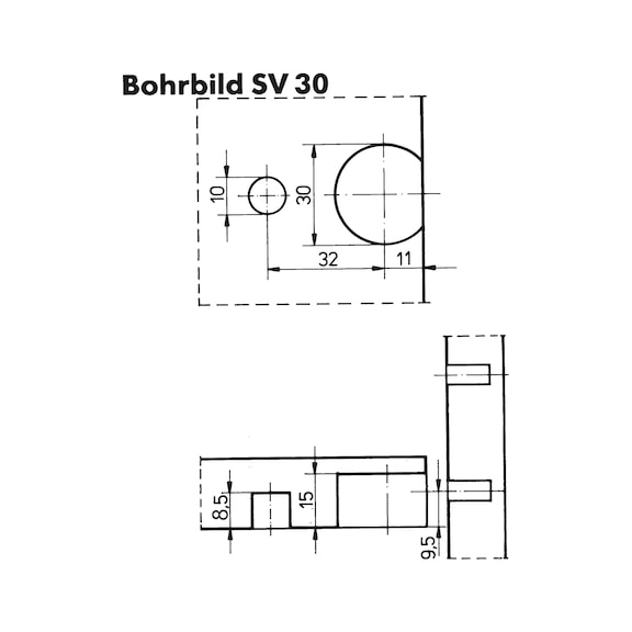 Systemverbinder SV 30 - 2