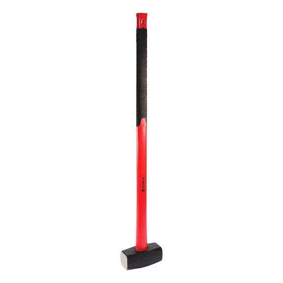 Sledge hammer with fibre glass handle  - 1