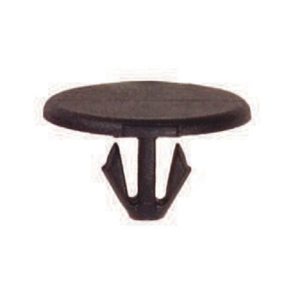 Plastic rivet without pin, type S - BONNET CLIP