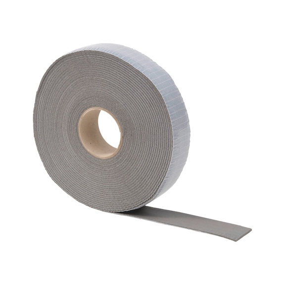 Rubber wrapping tape, grey