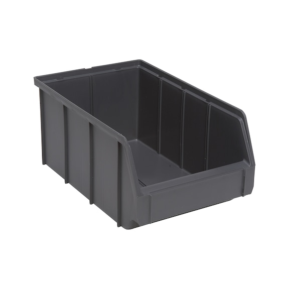 Boîte de stockage pour consommables et petites pièces - BAC PLASTIQUE-FORMAT 2-GRIS