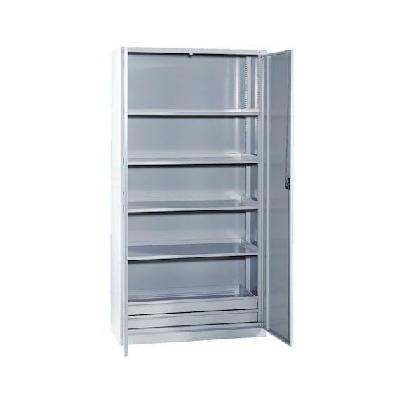 Hinged door cabinet PRO - WNG-DRCAB-FT21-RAL7035