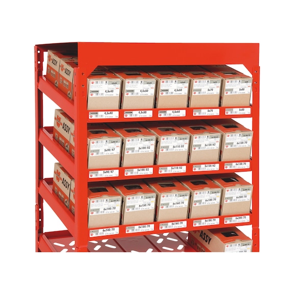 Lid ORSY<SUP>®</SUP> 1 shelving system - 2