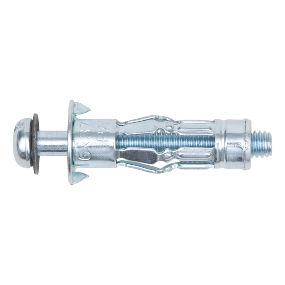 Metal cavity anchor W-MH/L pan-head screw - 1