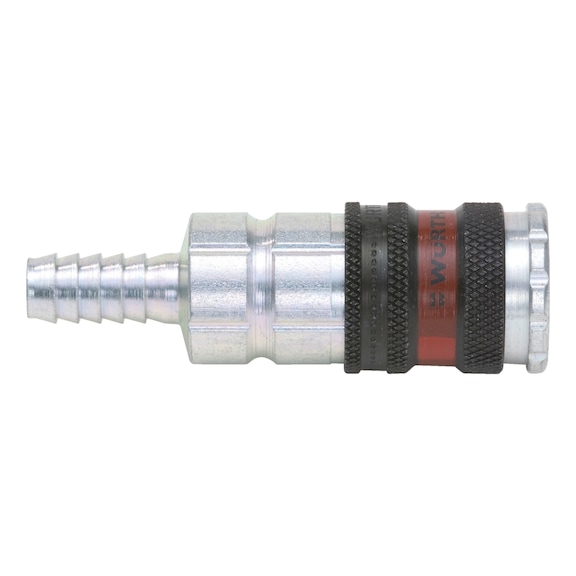 Quick-action coupling with hose connection series 2000 For Würth PVC hoses