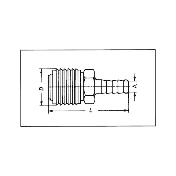 Schnellverschlusskupplung Druckluft - 2