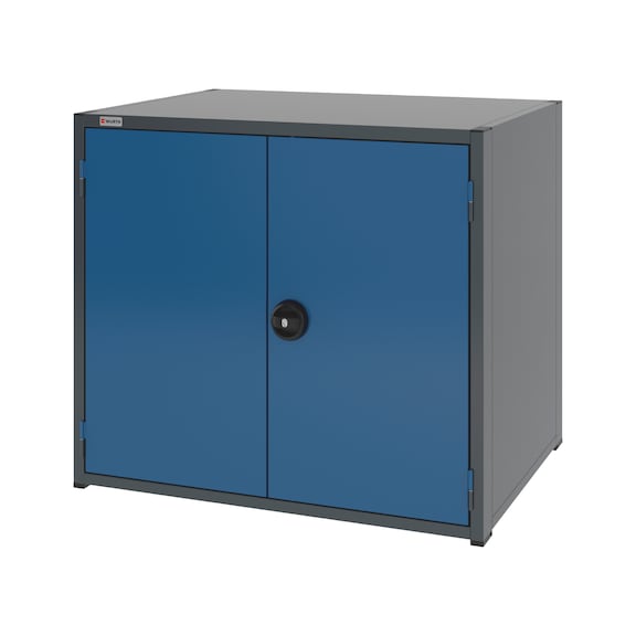 System hinged door cabinet 16.8: 1037x770 mm - WNGDRCAB-16.8-H915-2SHLF-RAL5010