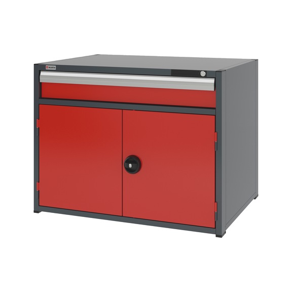 System combination cabinet 16.8: 1037x770 mm - COMBICAB-16.8-H795-WNGDR540-1DRWR-R3020