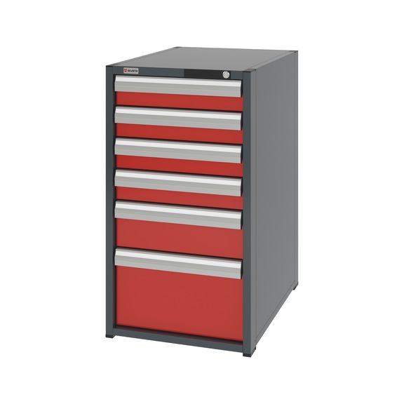 System-Schubladenschrank 8.8 - 574x770 mm - SLSHRNK-8.8-H1035-6SL-RAL3020