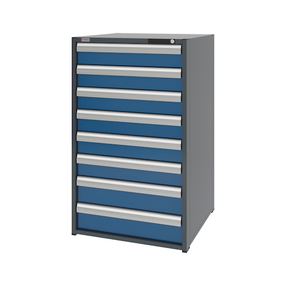 System-Schubladenschrank 12.8 - 805x770 mm - SLSHRNK-12.8-H1335-8SL-RAL5010