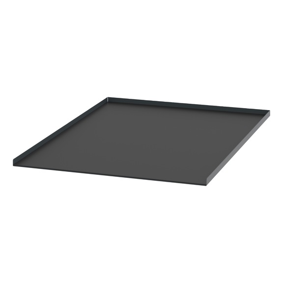 Anti-roll-off edging For cabinet covers of system cabinets - UNROLLRIM-CAB-8.8-RAL7016