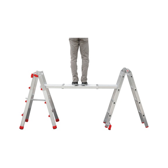 Professional aluminium telescopic ladder - 5