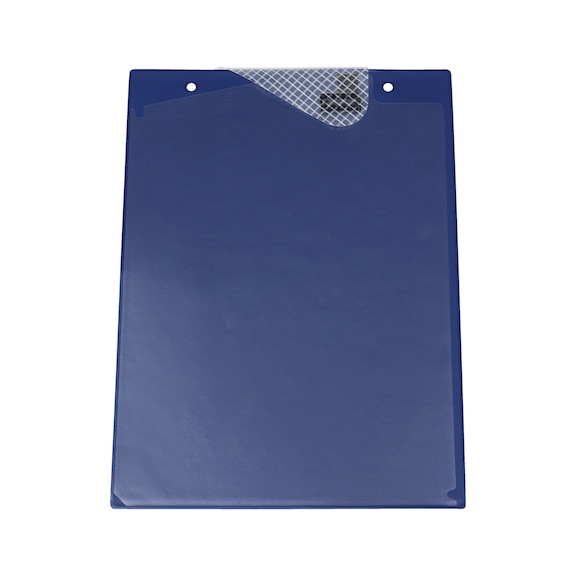 Order protector with rip-tape fastening - PROTPOKT-FOR-ORDER-DINA4-HOKLP-BLUE