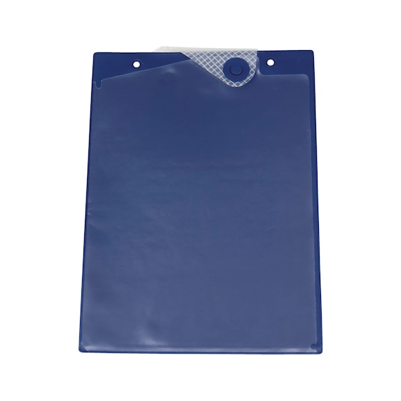 Order protector with magnetic fastening - PROTPOKT-FOR-ORDER-DINA4-MAGNET-BLUE