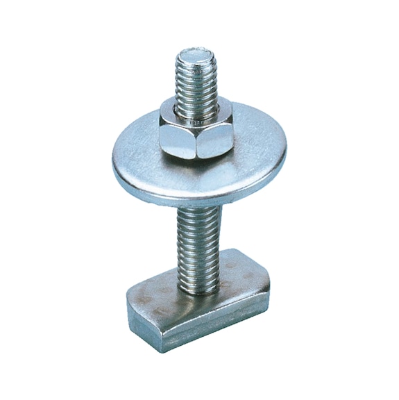 VARIFIX<SUP>®</SUP> hammer head fastener standard fix Pre-assembled with nut and washer, zinc-plated - 1