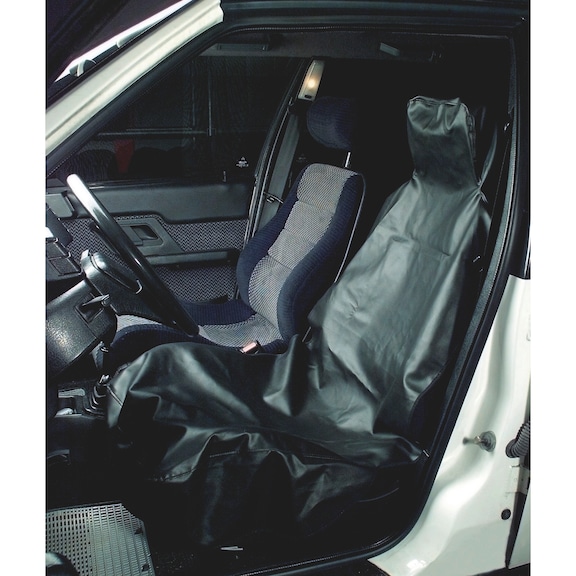 Housse de protection de siège en similicuir - 2