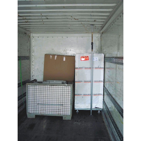 Palo fermarico alluminio per furgoni isotermici - 4