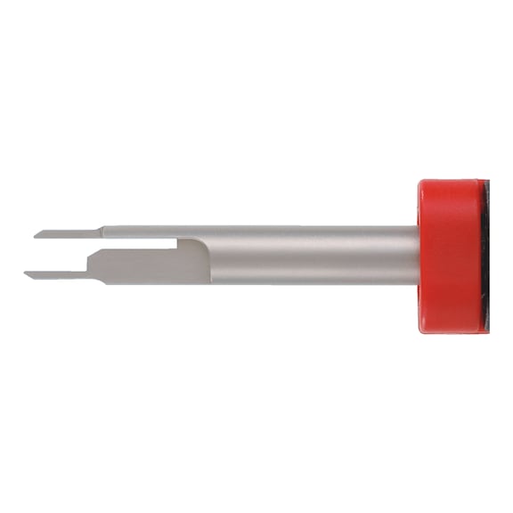 端子退除器 適用於配備兩個非對稱排列鎖耳的連接件 - 端子退除起子 4.8MM
