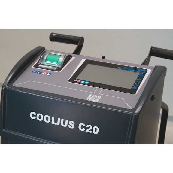 Klimaservicegerät KFZ COOLIUS<SUP>® </SUP>C20 - KLIMASERVGER-COOLIUS-C20-WOW