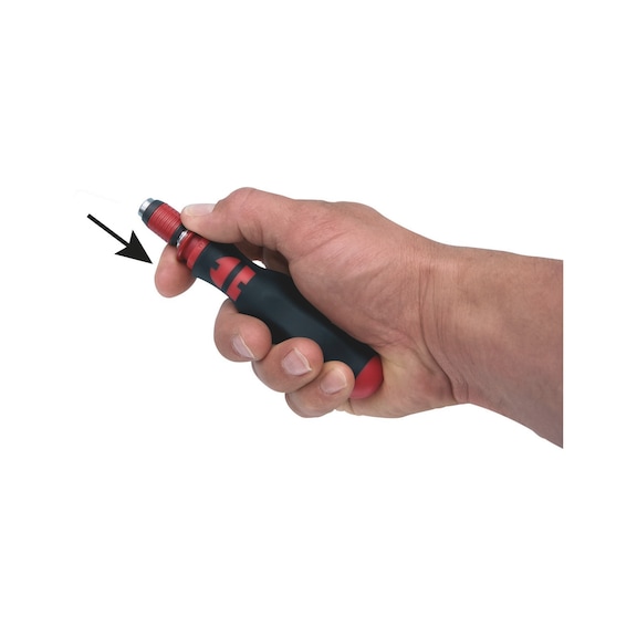 Screwdriver with telescopic blade 1/4 inch - 2