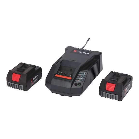 Power pack LI-CV 18 V with charger and 2 x batteries