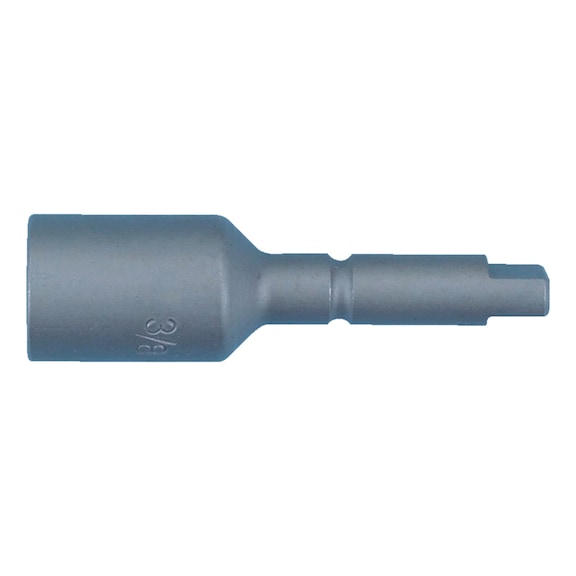 Steckschlüssel-Einsatz Ø 7 mm 6-kant mit Magnet - 1