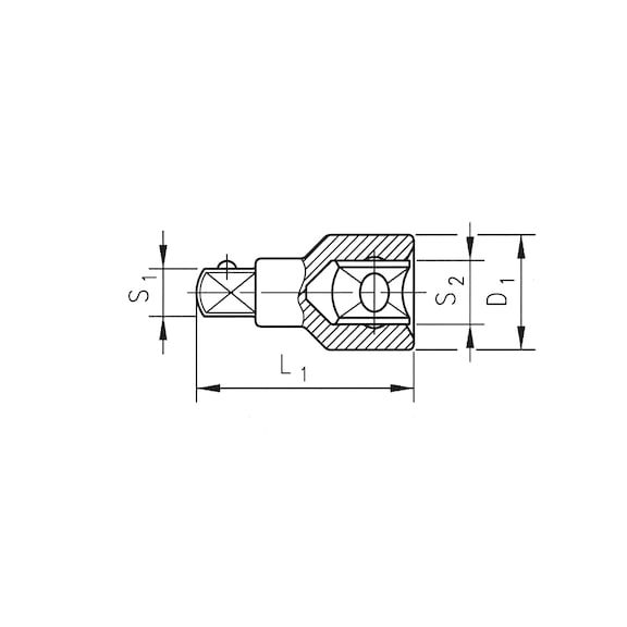 3/4-inch connector - 2
