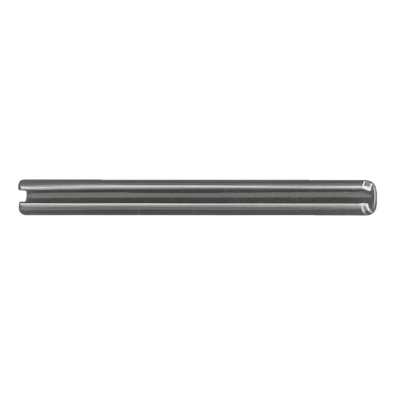 Clamping pin/clamping sleeve, slotted, heavy-duty design ISO 8752 spring steel plain - SPGPIN-ISO8752-4X40