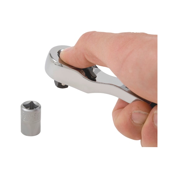 Reversible ratchet 1/2 inch With lever reverse - 5